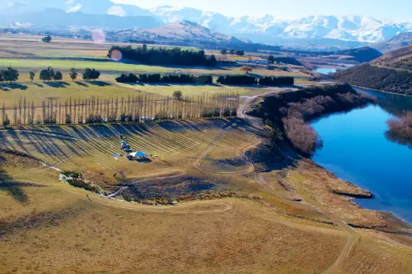 Stunning landscape greeted New Zealand racers. Mark Legg-Compton