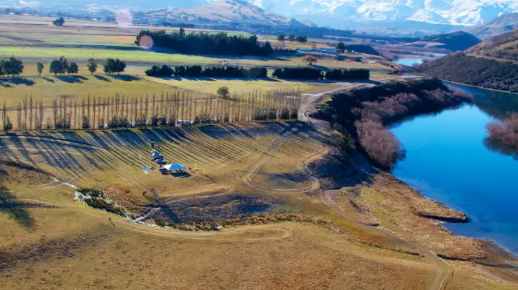 Stunning landscape greeted New Zealand racers. Mark Legg-Compton