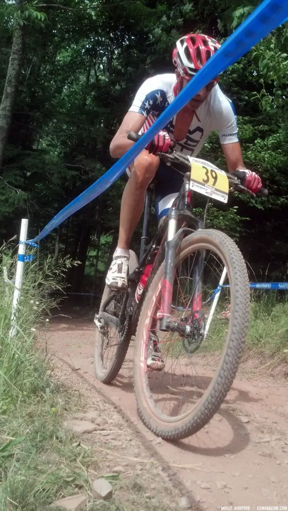 Todd Wells at the Windham World Cup. Cyclocross Magazine