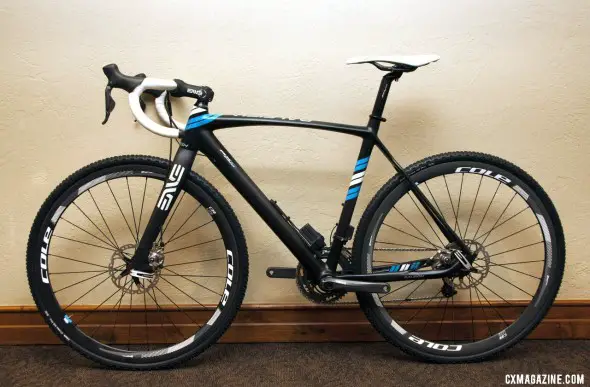 Raleigh 2013 RXC Pro Disc cyclocross bike, to be ridden by Ben Berden and Caroline Mani. © Cyclocross Magazine Raleigh 2013 RXC Pro Disc cyclocross bike, to be ridden by Ben Berden and Caroline Mani. © Cyclocross Magazine