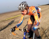 Barry Wicks racing at the BASP UCI CCCP Coyote Point race. ©Andrew Yee