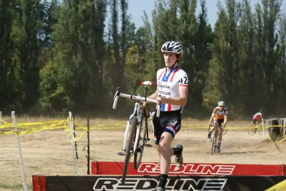Zach McDonald with a gap early in the race. Kenton Berg Zach McDonald with a gap early in the race. Kenton Berg