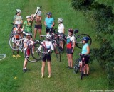 Ladies got a chance to practice their skills in a fun, casual environment at the first women's cyclocross clinic.