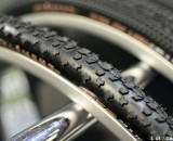 The Clement MXP cyclocross tire boasts a bigger and more aggressive side knob compared to the Grifo or Typhoon. ©Cyclocross Magazine