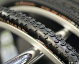 The Clement MXP cyclocross tire boasts a bigger and more aggressive side knob compared to the Grifo or Typhoon. ©Cyclocross Magazine The Clement MXP cyclocross tire boasts a bigger and more aggressive side knob compared to the Grifo or Typhoon. ©Cyclocross Magazine