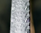 Hutchinson's new Mamba cyclocross tubular tire features a lot of small, tightly-spaced knobs. ©Cyclocross Magazine Hutchinson's new Mamba cyclocross tubular tire features a lot of small, tightly-spaced knobs. ©Cyclocross Magazine