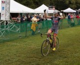 Nicolas Bazin (Bigmat Auber) did the double this weekend at the Ellison Park UCI cyclocross races in Rochester, NY. © Brian Boucheron Nicolas Bazin (Bigmat Auber) did the double this weekend at the Ellison Park UCI cyclocross races in Rochester, NY. © Brian Boucheron
