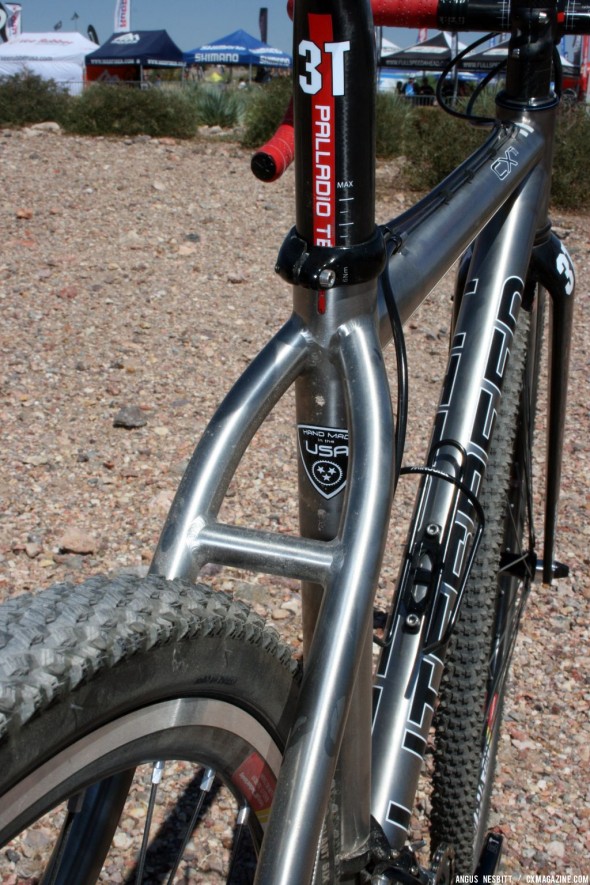 A look at the new Litespeed  CX ti. © Cyclocross Magazine