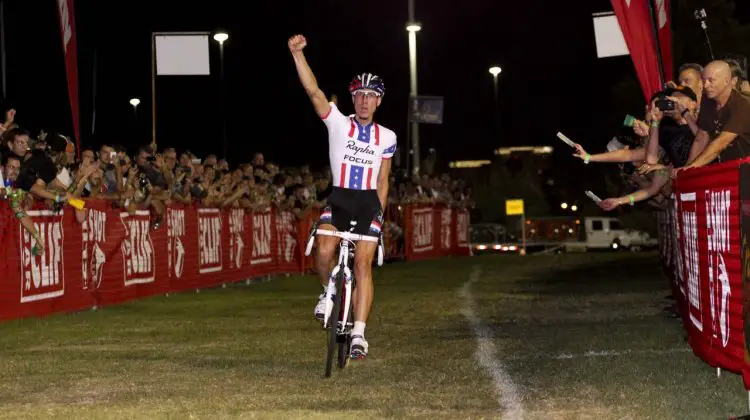 CrossVegas 2012 - Jeremy Powers collects another elusive title in 2012. ©Thomas Van Bracht