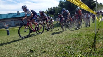 The start of the men's race at Nittany last weekend. Cyclocross Magazine