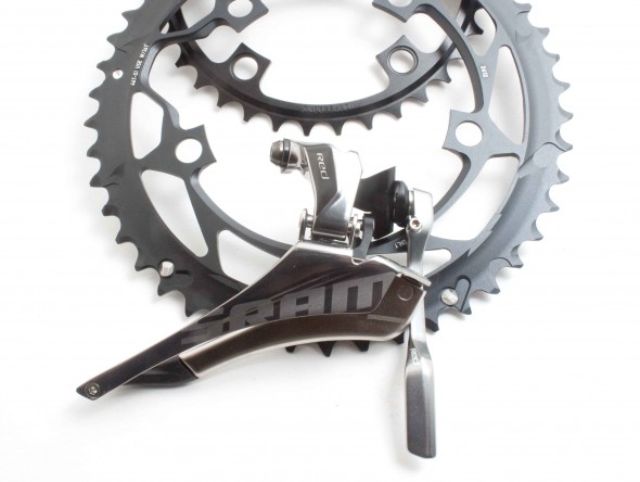 The 2012 SRAM front derailleur.