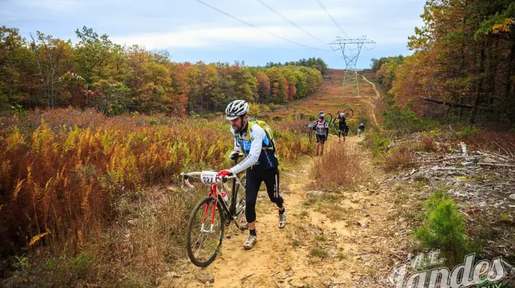 Despite threats of rain, the skies remained clear for racers at Iron Cross last weekend.