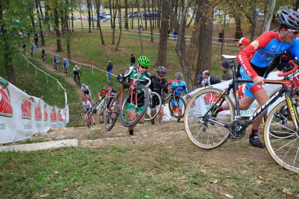 OVCX #5 Storm Eva Bandman Halloween CX Men's Elite on Stone Run-up aka Stonehenge by Kent Baumgardt