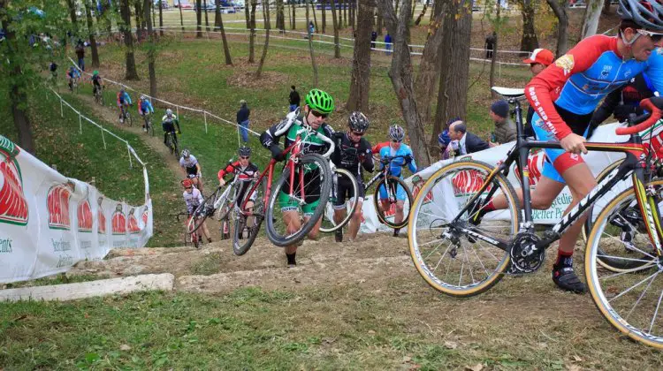 OVCX #5 Storm Eva Bandman Halloween CX Men's Elite on Stone Run-up aka Stonehenge by Kent Baumgardt