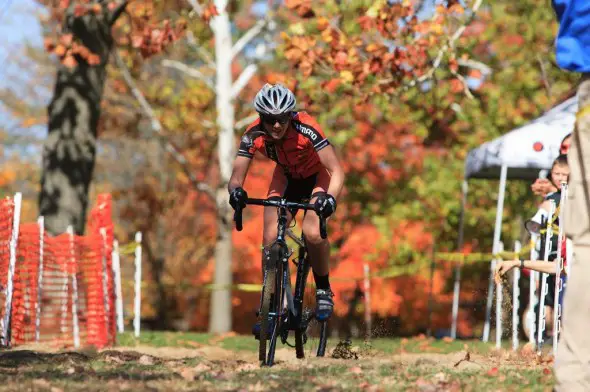 Winner Teri Meek is confident in the sand © Kent Baumgardt