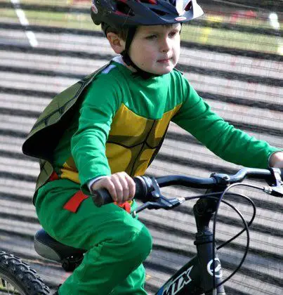 Last year's Junior Ninja Turtle © Marcia Seiler