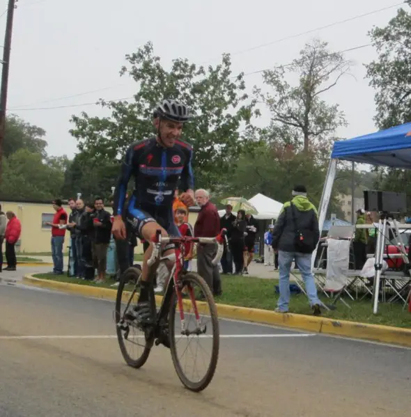 Steveo is all smiles as he takes the win at Hyattsville. Keith Hower