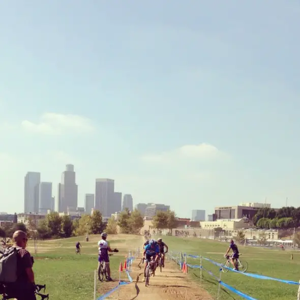 LA as the backdrop for DTLA Historic CX. Brian Co 