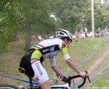 Me, way at the back, at Providence last weekend. Cyclocross Magazine