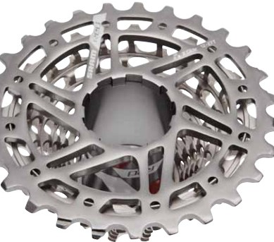 SRAM X-Glide XG 1090 CX cyclocross cassette aims to help serious racers shed grams and mud.