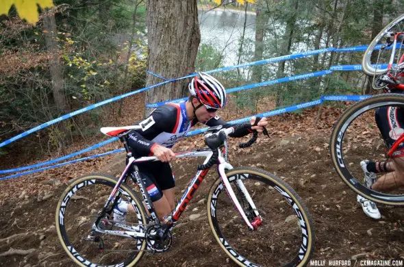 Powers took the win both days at Cycle-Smart International. © Cyclocross Magazine