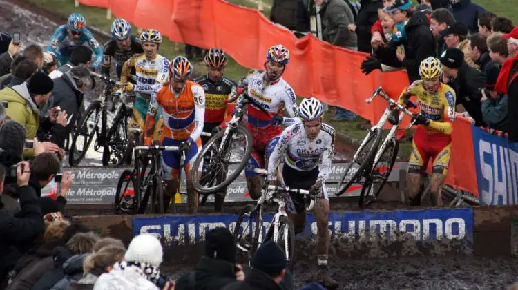 The 2010 Edition Challenged Riders With Slippery, Aggressive Mud © Bart Hazen