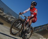 Justin Lindine at USGP Derby City Cup Day 1. © Cyclocross Magazine