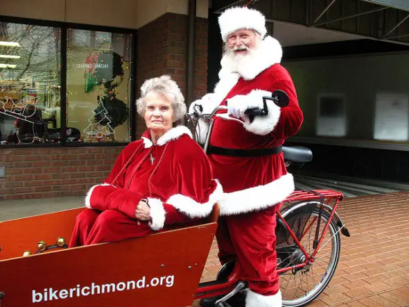 Cycling Santa to deliver the perfect gift for cyclists