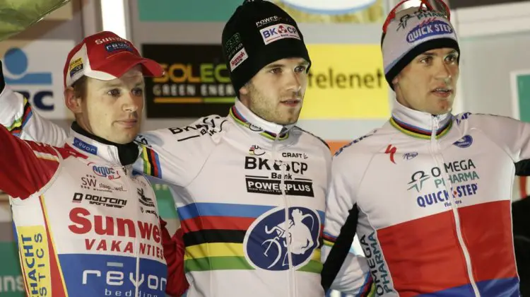 Niels Albert won his fourth consecutive Superprestige Diegem today © Bart Hazen