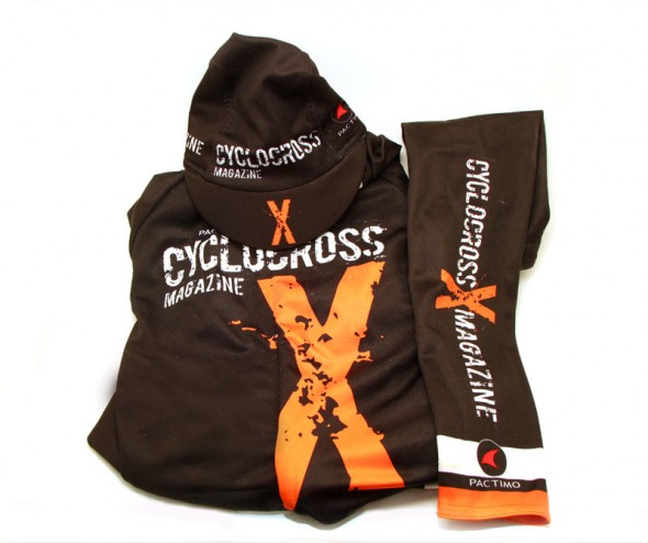 The CXM jersey, hat and armwarmers. © Cyclocross Magazine