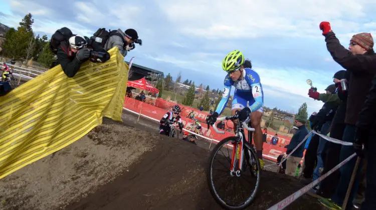 Nash led from early on and took her second win of the weekend. © Cyclocross Magazine