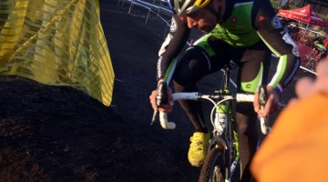 Tim Johnson had the ride of the season at USGP Deschutes Brewery Day 2. © Cyclocross Magazine