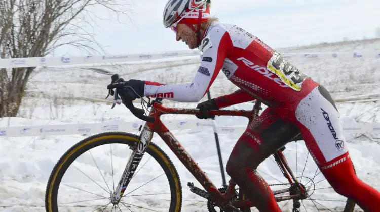 Sue Butler returns to Masters racing and takes another National Championship in the 40-44 group. ©Cyclocross Magazine