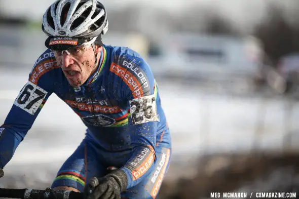 Pete Webber represented his World Championship jersey well with another Nationals win. © Meg McMahon Pete Webber represented his World Championship jersey well with another Nationals win. © Meg McMahon