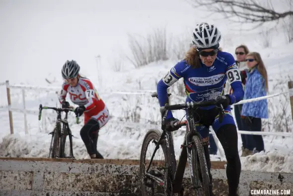 Karen Brems raced to another championship with her 50-54 2013 Cyclocross National Championship. © Cyclocross Magazine