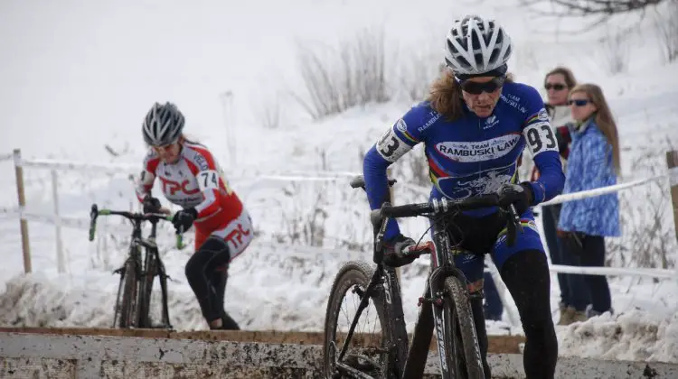 Karen Brems raced to another championship with her 50-54 2013 Cyclocross National Championship. © Cyclocross Magazine