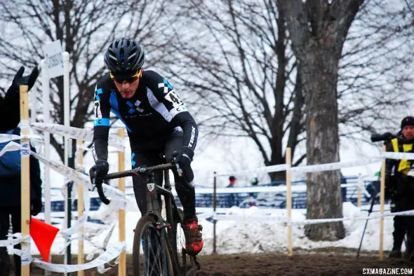 Matt Schriver worked his way through the field to take the Men 30-34 National Title © Cyclocross Magazine