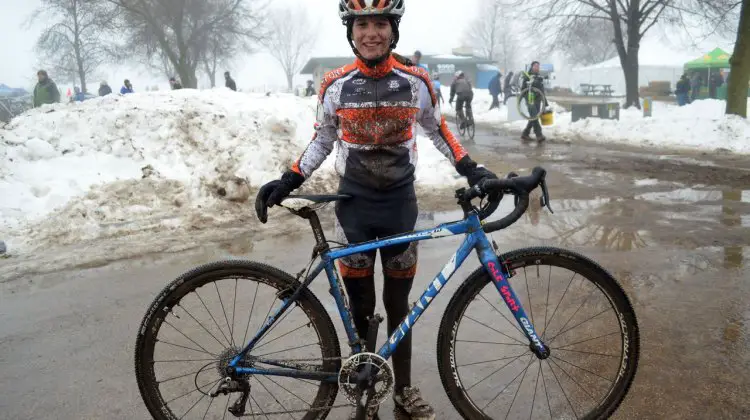 Katie Clouse Flew to the win in the 2013 Junior 10-12 National Championships © Cyclocross Magazine