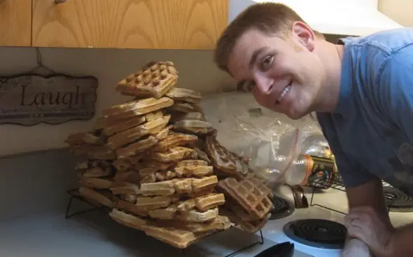 Waffles. Lots of waffles. 