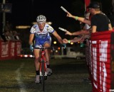 Christian Helmig grabs the money at CrossVegas 2012. ©Thomas van Bracht / Cyclocross Magazine