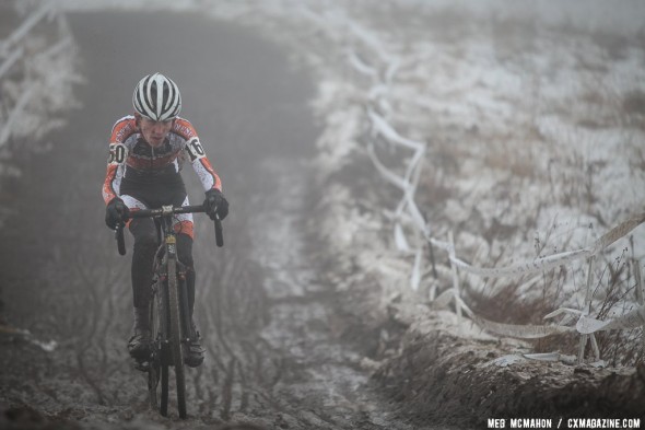 Evan Clouse of Park City raced to second place. © Meg McMahon