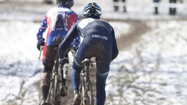 Myrah and Cariveau battled it out for most of the race © Cyclocross Magazine