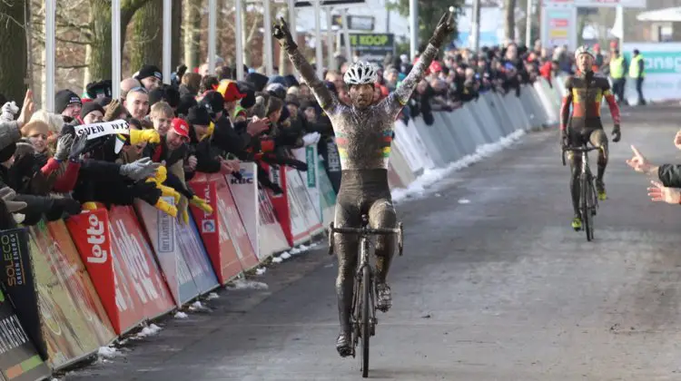 Sven Nys Wins 2013 Superprestige Hoogstraten © Bart Hazen