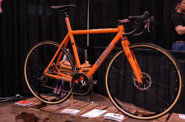 Gaulzetti's new Cabrón cyclocross bike offering. NAHBS 2013 © Lance Barry