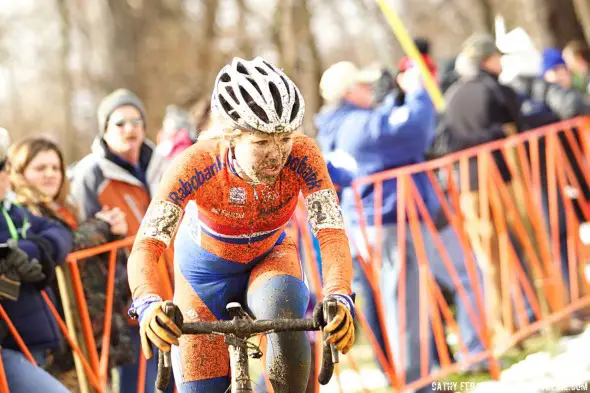 Sanne van Paassen had a solid race, but perhaps not the one she wanted, finishing fifth on the day © Cathy Fegan-Kim Sanne van Paassen had a solid race, but perhaps not the one she wanted, finishing fifth on the day © Cathy Fegan-Kim