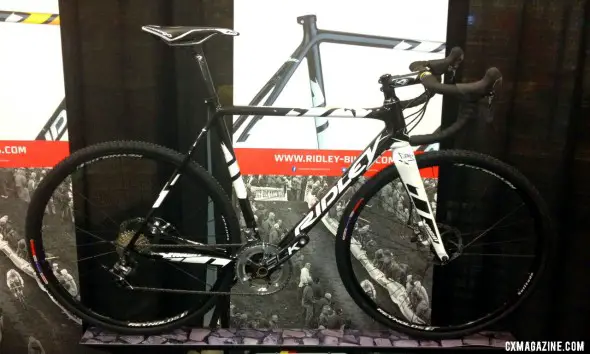 The new, lighter, lower and plusher 2014 Ridley XNight, now available with disc brakes.