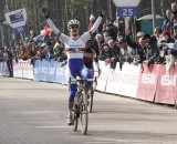 Vos outsprinted Sanne Cant for the win at Lille © Bart Hazen