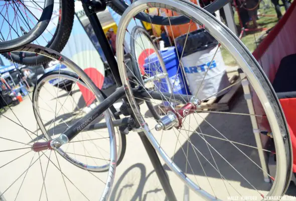 A first look at the newest Industry Nine road wheels, which come tube-less ready. © Cyclocross Magazine A first look at the newest Industry Nine road wheels, which come tube-less ready. © Cyclocross Magazine