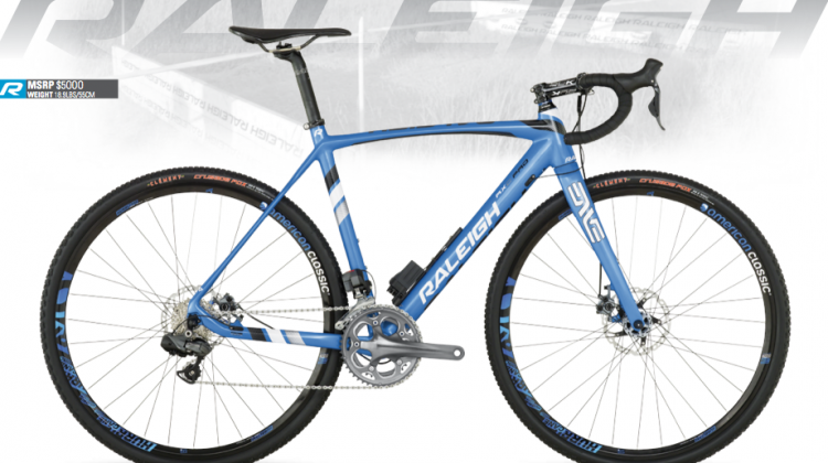 The new RXC Pro Disc: a half pound of weight savings over last year's model.