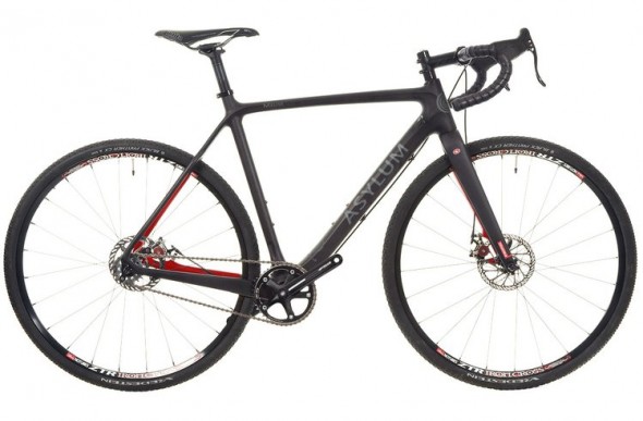 The Asylum Meuse singlespeed is one of the few carbon singlespeed cyclocross options available. 